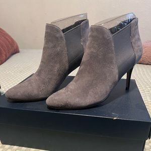 Cole Haan gray booties